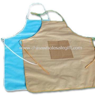 Cotton Apron with PE Surface Lamination Layer
