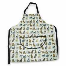 Cooking Apron with Customized Design Printing Made of 100% Cotton images