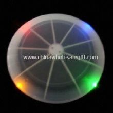 Plastique LED clignotant Frisbee avec grand espace pour Logo images