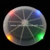 Plastik LED berkedip Frisbee dengan ruang besar untuk Logo images