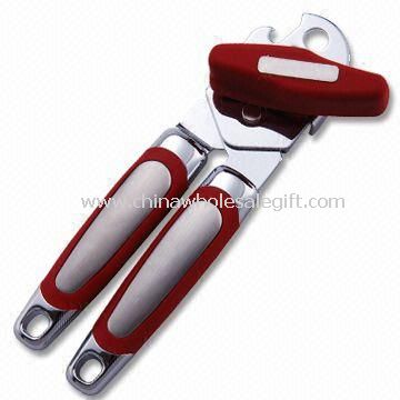 Can Opener with Plastic Handle