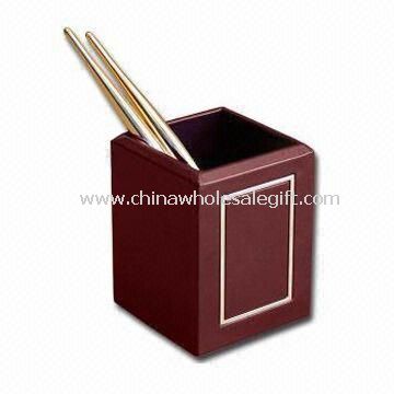 Pen Holder Made of PU Leather