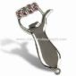 Stainless Steel Bottle Opener with Silkscreen/Laser/Embossed Logo small picture