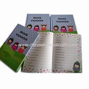 Address Book with Sewing and Case Bound Binding