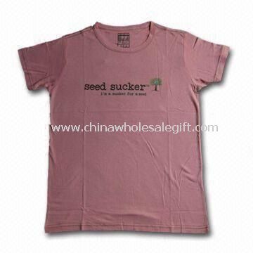 T-shirt di bambù con grinza resistente anti-odore