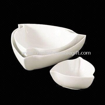 Porcelaine de magnésium durable assiettes en porcelaine