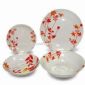19-piece Porcelain Dinner Set Includes Salad Bowl and Soup Plate small picture