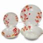 19-piece porselen Dinner Set mencakup mangkuk Salad dan sup piring small picture