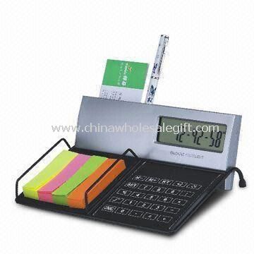 10-digit Calculator with Calendar and Name Card Holder