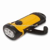 Dynamo Flashlight/3 LED Torch images