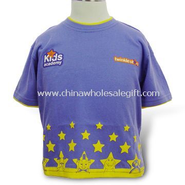 Childrens T-shirt med korte ermer