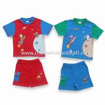 Childrens T-shirts with Pant Made of 100% Cotton