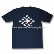 Mens T-shirt with Sports Performance Made of Quick Dry Fiber images