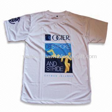 T-shirt Made of Coolmax or Quick Dry Fabric
