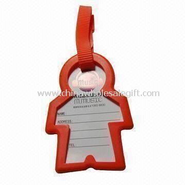 3-D Luggage Tag Made of Soft PVC