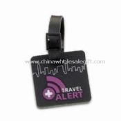 Travel Tag Made of Soft PVC Material with Rubber Belt Attachment images