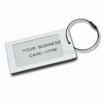 Luggage Tag with Pantone Color Made of Aluminum/Alloy