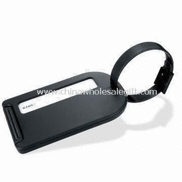 Luggage Tag with Printing and Engraving Logo Made of Aluminum or Alloy
