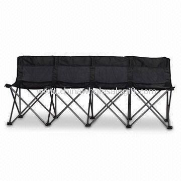 Campingstuhl mit PVC-Polyester 600 x 300D beschichtet/Netz