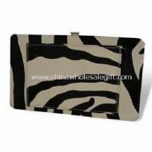 Womens Flat Frame Wallet with Front Pocket images
