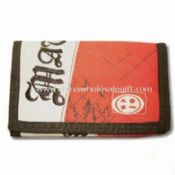 600D Nylon Womens Sport Stoff Trifold Wallet images