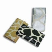 Dreifachfaltung lange Brieftasche mit den meisten POP-Giraffe-Textur images