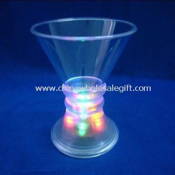 led goblet flashing goblet