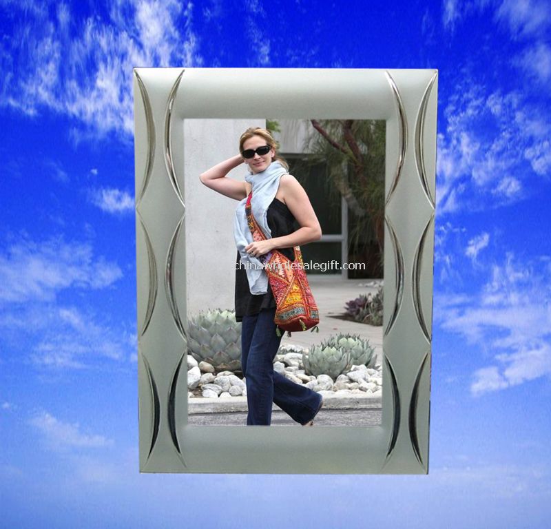 6 inch Siliver Plated Photo Frame