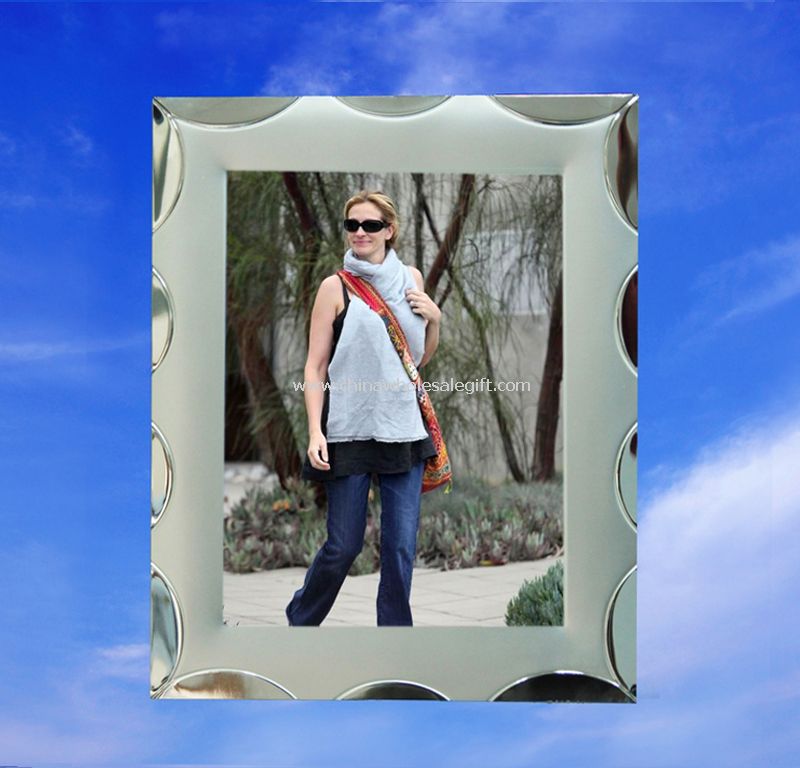 8 inch Siliver Plated Photo Frame