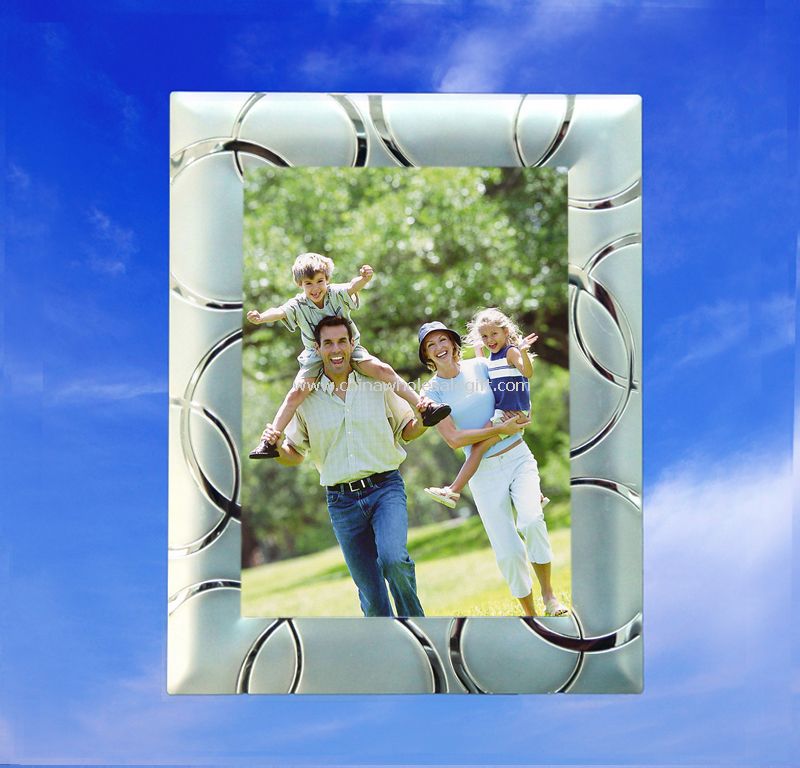 Aluminum Siliver Plated Photo Frame