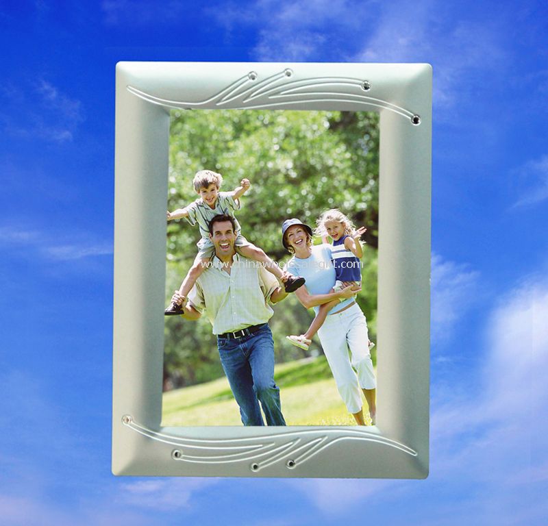 Family Siliver Plated Photo Frame