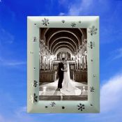 6 pulgadas marco de foto plateado de boda Siliver images