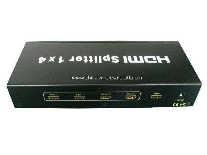 4 port HDMI 1 x 4 Splitter v1.3b 1080p HD BluRay PS3