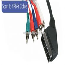 Scart to 5 RCA Component Video Stereo Audio AV Cable images