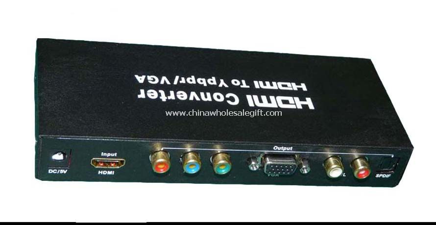 HDMI TO VGA&Ypbpr Converter