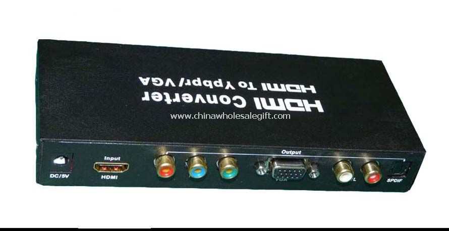 HDMI a VGA & convertitore Ypbpr