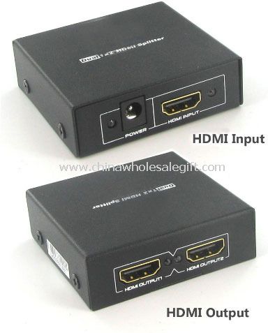Mini 1 x 2 HDMI Splitter zesilovač v1.3b