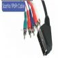 Scart to 5 RCA Component Video Stereo Audio AV Cable small picture