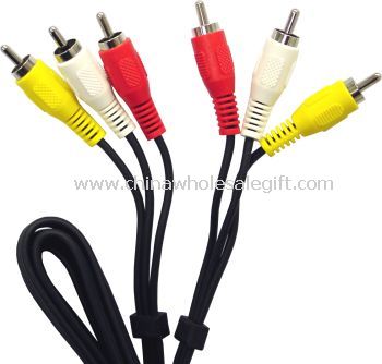 DUAL 25 FT STEREO AUDIO CABLE PATCH CORD DVD 25FT