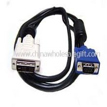 DVI to VGA/SVGA video cable 6 ft HDTV LCD CRT M/M images