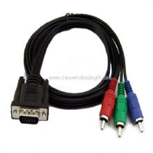 SVGA a 3 RCA AV Audio Video M / M Cable images