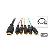 RCA händig HDMI till komponent Video Audio AV-kabeln images