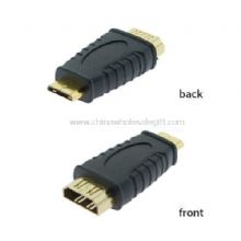 MINI HDMI a HDMI M / F CABLE ADAPTADOR ENCHUFE CONNERTOR images