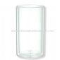 Vaso de vidrio transparente recto small picture
