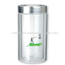 260ml double glass cup images