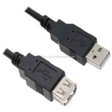 USB A macho a un cable de extensión de cable Mujer images