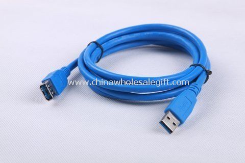 USB 3.0 /SuperSpeed USB mannlige til kvinnelige kabel