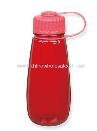 Botella de 500 ml de agua roja