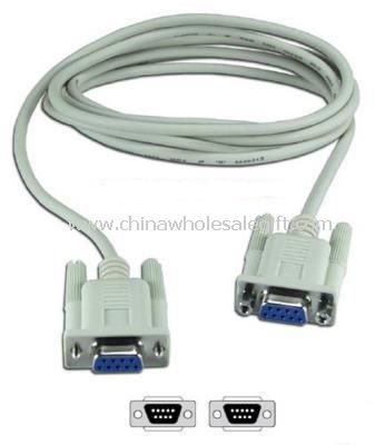 DB9 RS232 FEMALE TO FEMALE SERIAL CABLE