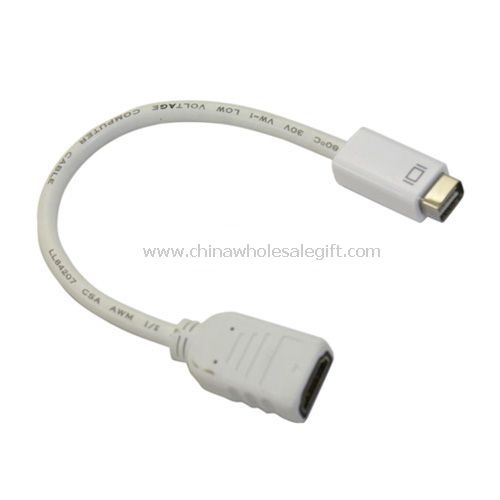 Mini DVI HDMI Video adaptörü kablo için iMac Macbook